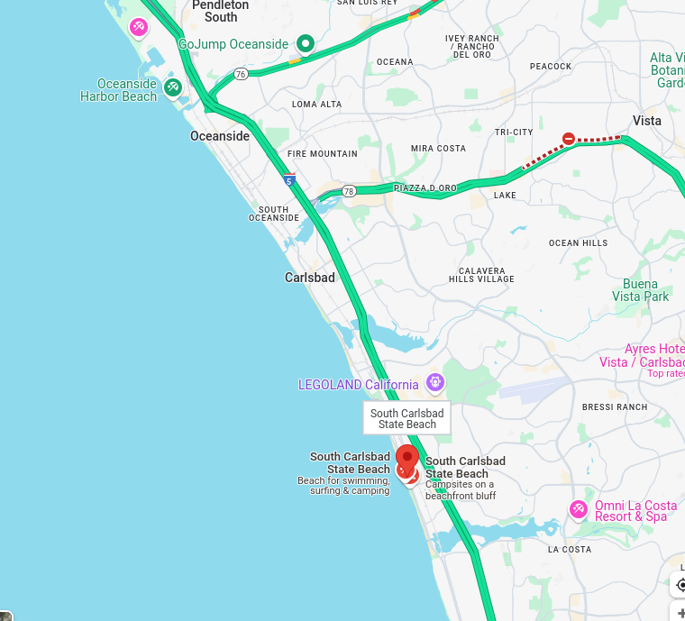 US-5634 South Carlsbad State Beach