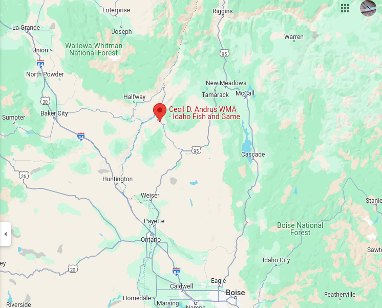 K-5598 US-ID Cecil D. Andrus Wildlife Management Area