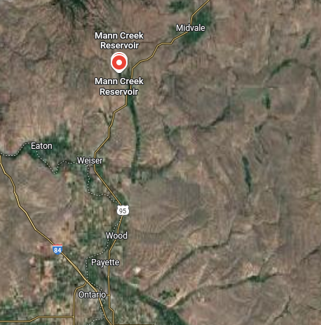 US-11380 Mann Creek Reservoir State Fishing Lake